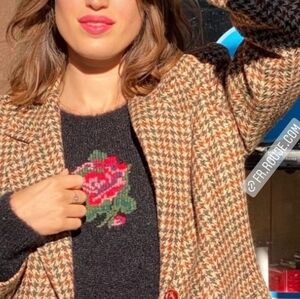 Grannycore Vintage sweater med large